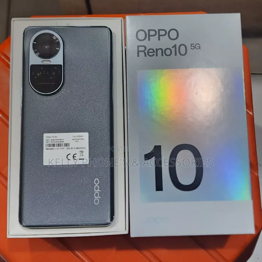 New Oppo Reno 10 5G 256 GB Silver
