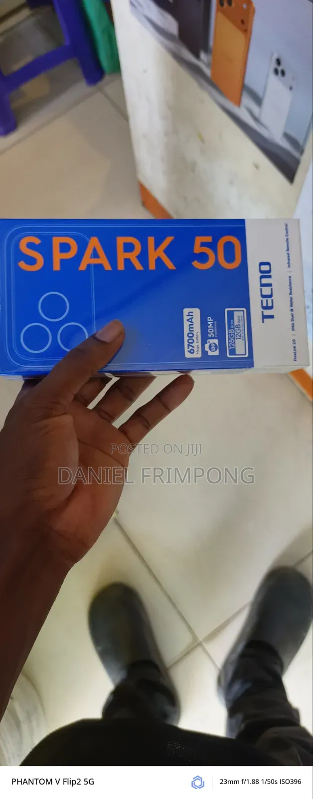 New Tecno Spark 50 128 GB Blue