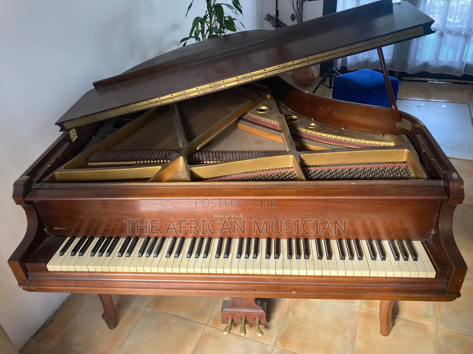Vintage George Steck Baby Grand Piano (Circa 1915–1920)
