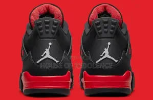 Air Jordan 4 Retro Red Thunder Crimson Sneakers
