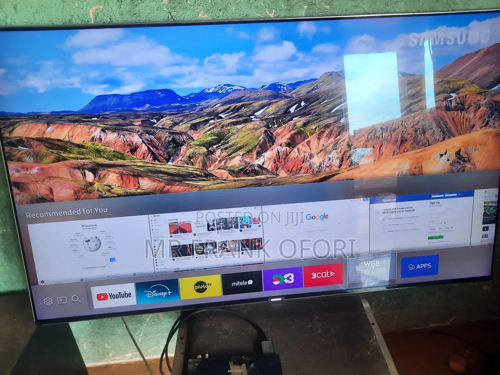 Samsung 55inches Smart Uk Standard