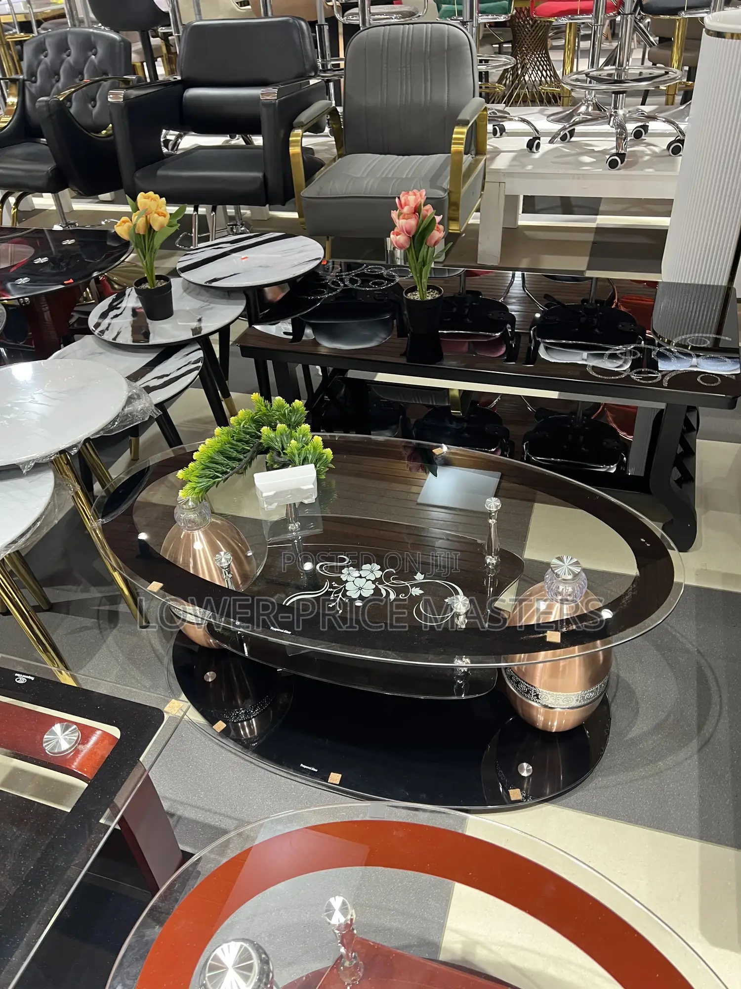 New Glass Center Table