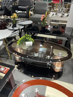 New Glass Center Table