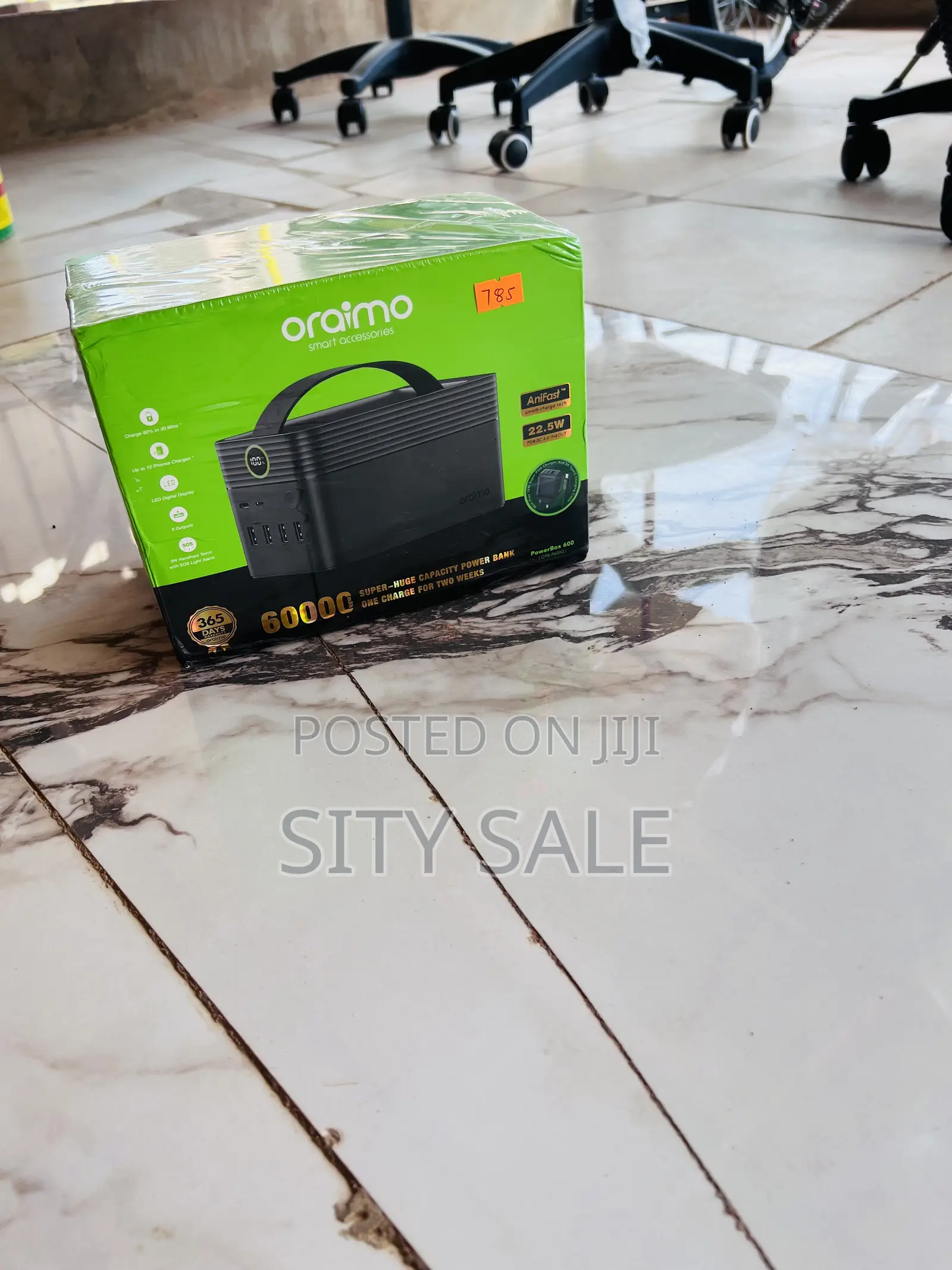 Oraimo 600000mah Super-Huge Capacity Power Bank