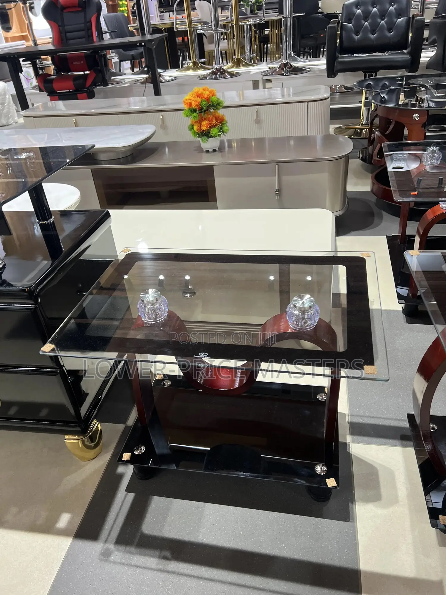 Medium Glass Center Table