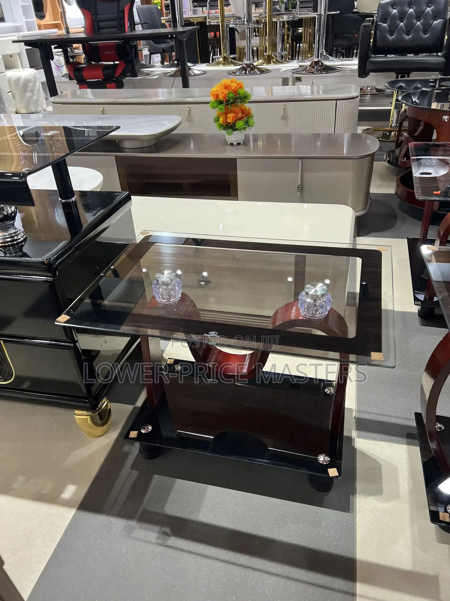 Medium Glass Center Table