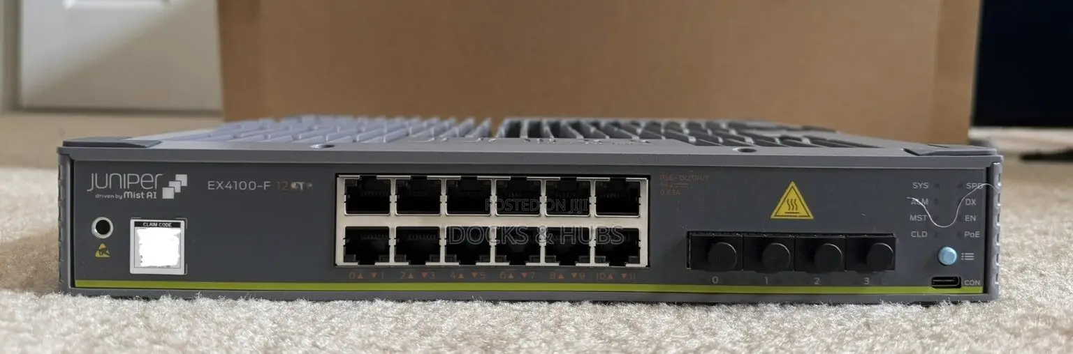 Juniper Ex4100-F-12t Switch 12 Ports MNGBL Gigabit Ethernet