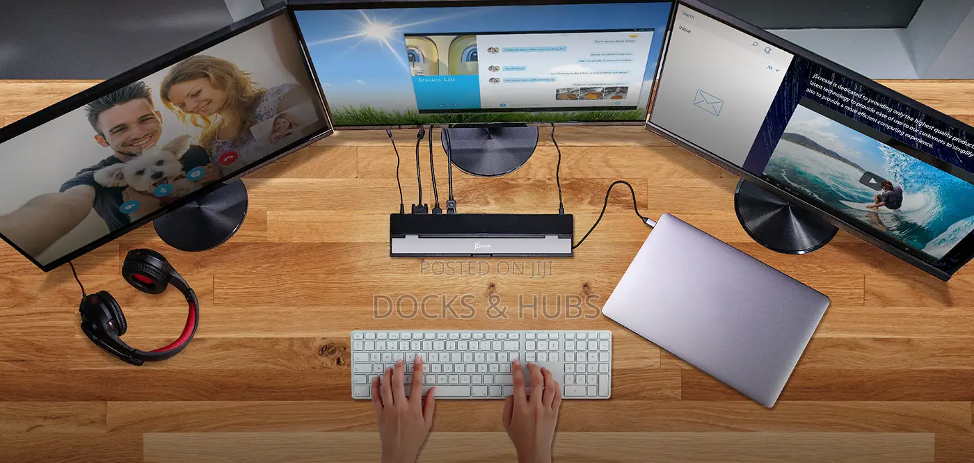 J5create Usb Type-C Triple Display Docking Station