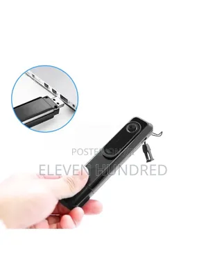 1080p Mini Video Camera Smart Voice Recording Disk Collar Clip