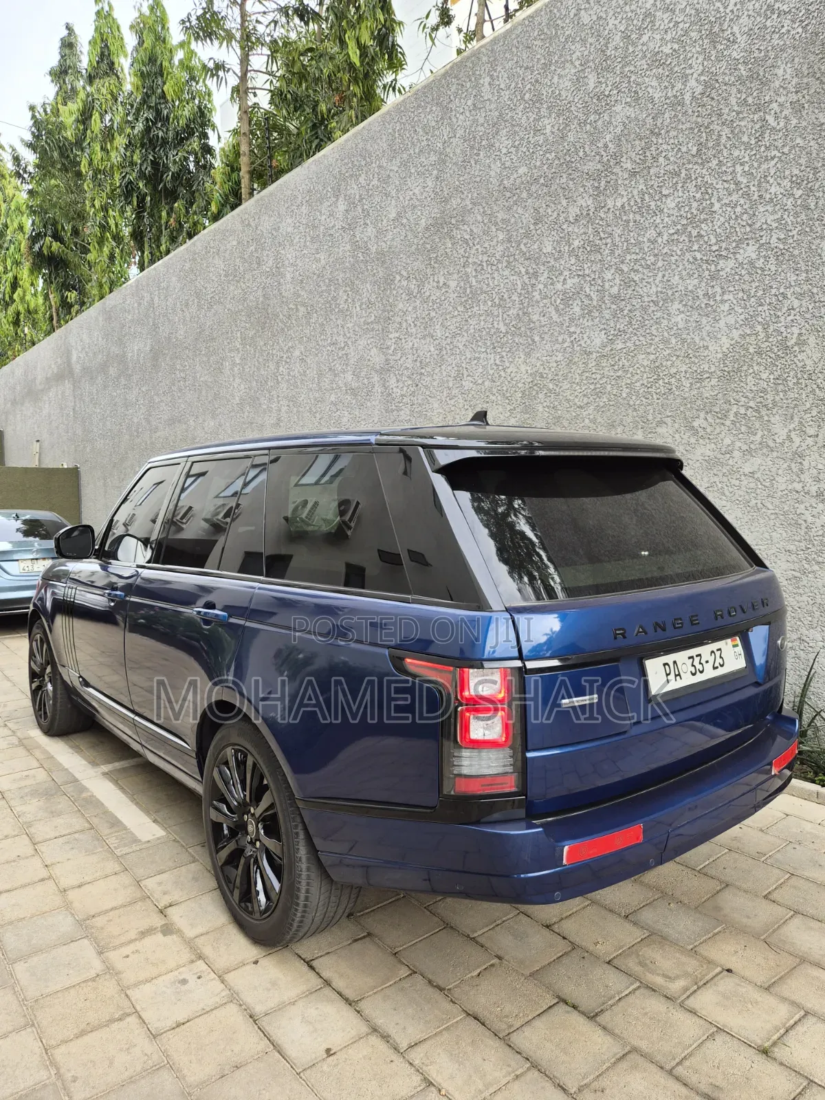 Land Rover Range Rover Vogue 2016 Blue