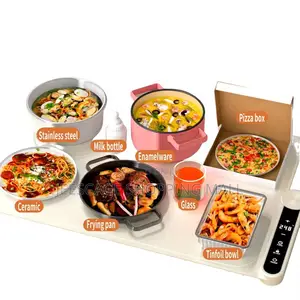 Multi-Dish Electric Food Warming Mat With Digital Controls