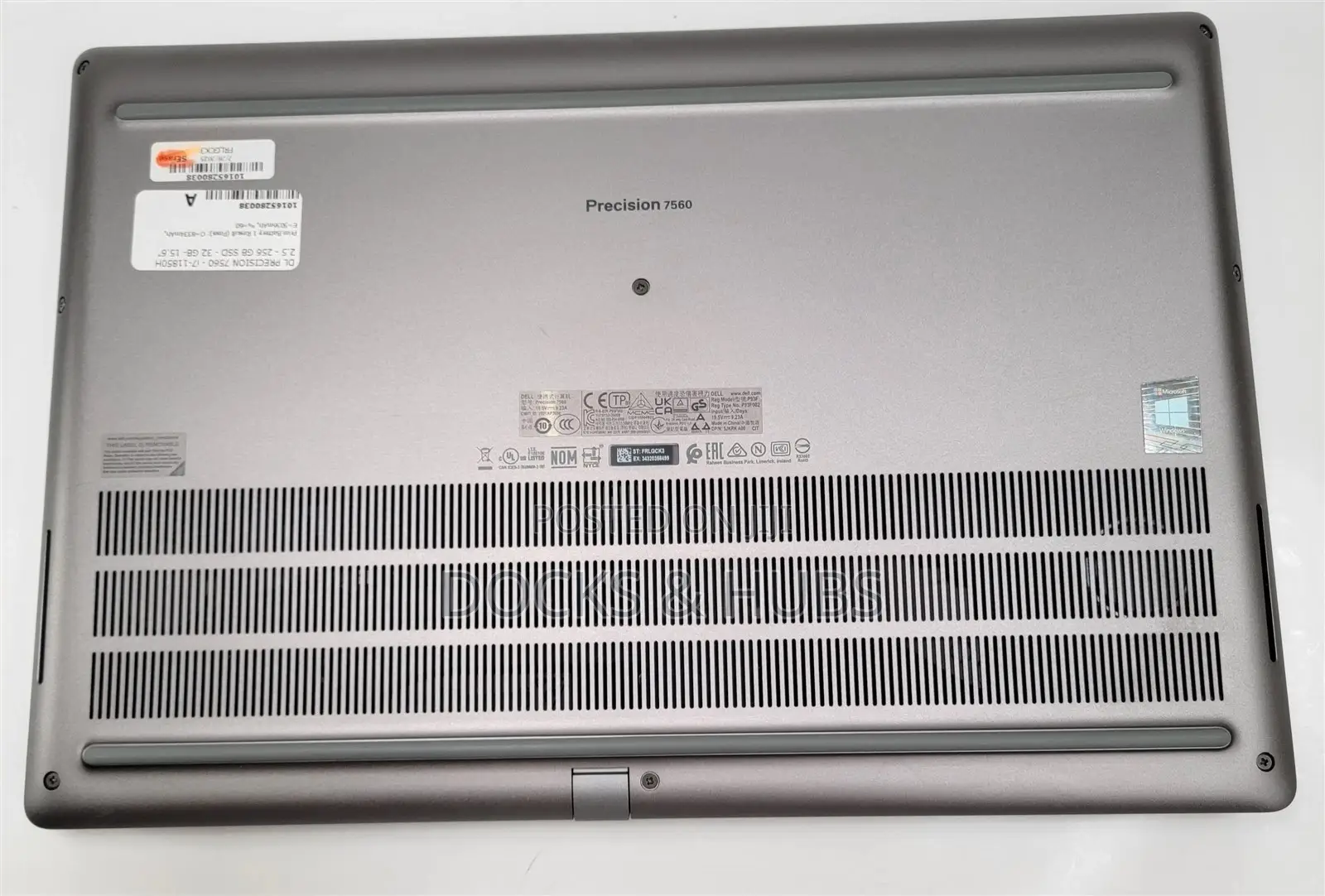 Laptop Dell Precision 7560 128GB Intel Core i7 SSD 1.5T