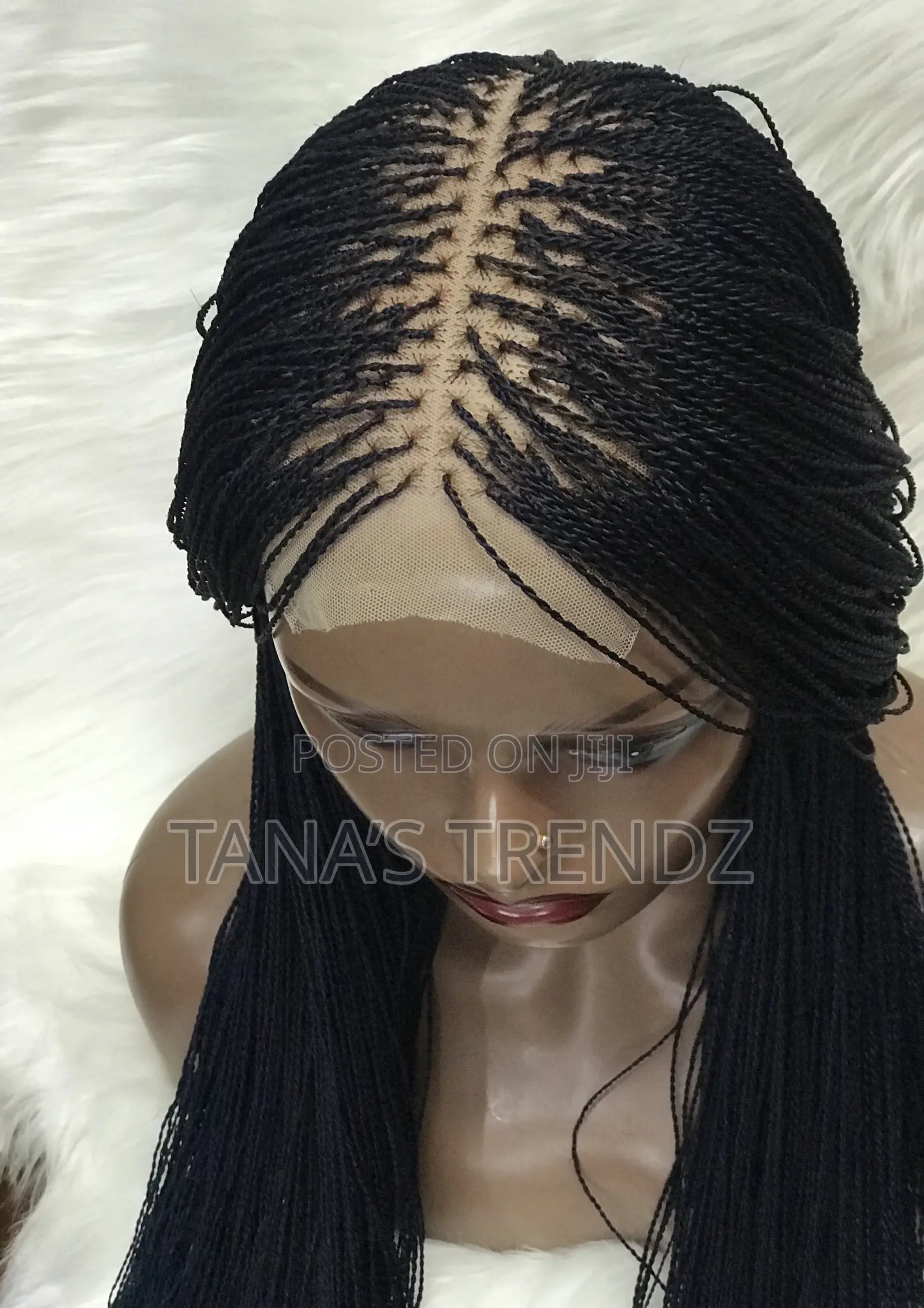 Luxurious Micro Twist Braided Wig 36”