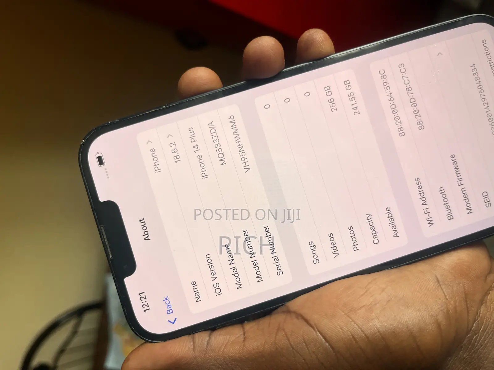 Apple iPhone 14 Plus 256 GB Blue