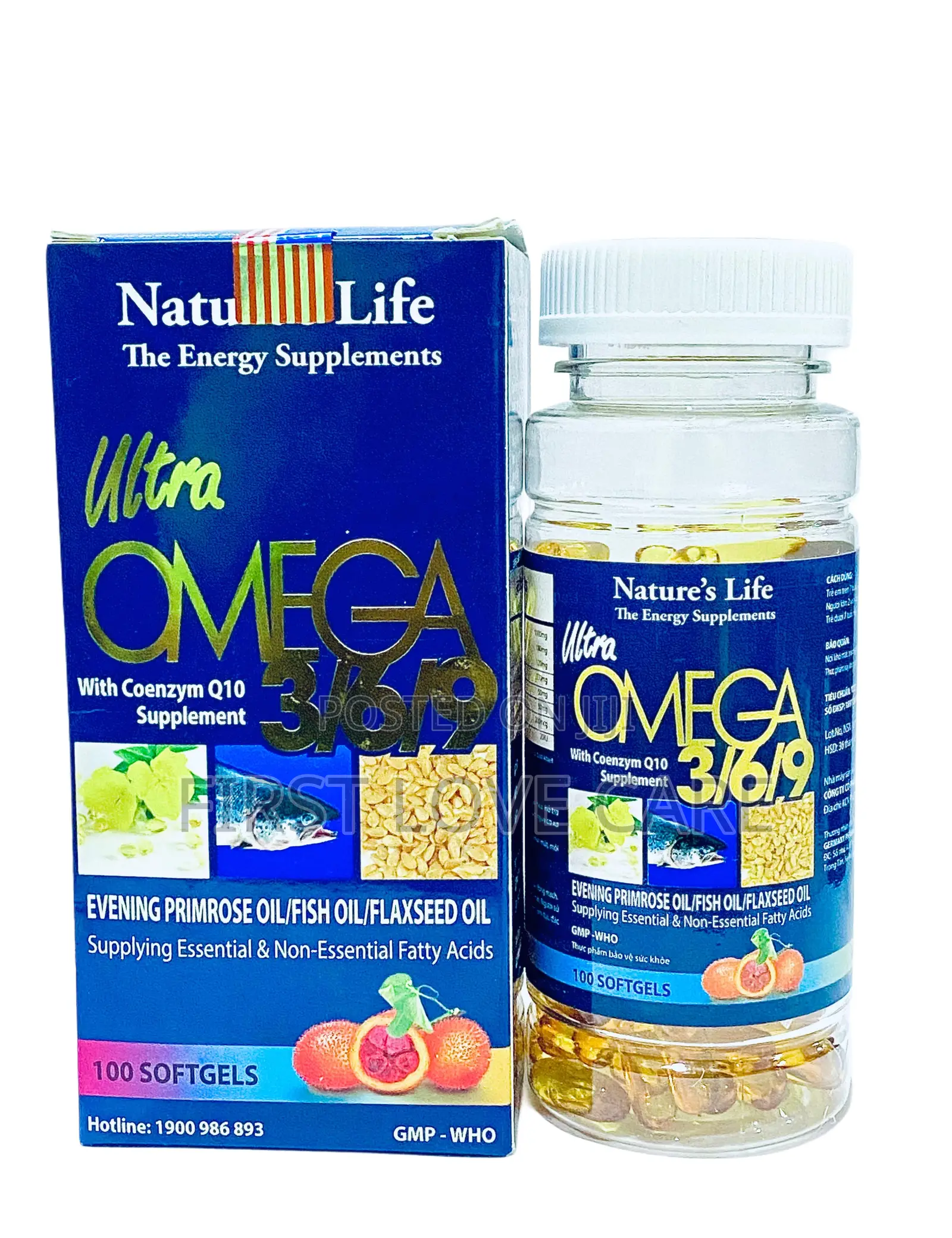 Nature’S Life Ultra Omega 3/6/9