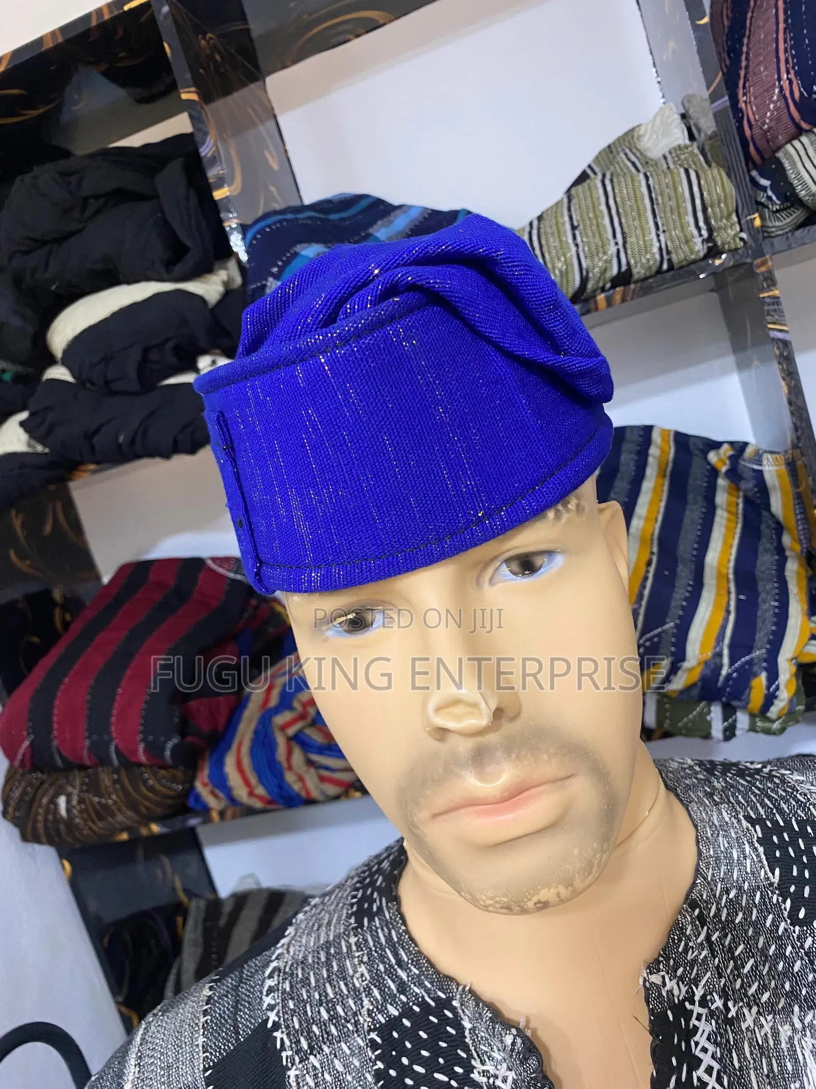 Hat Made Of Fugu Fabric