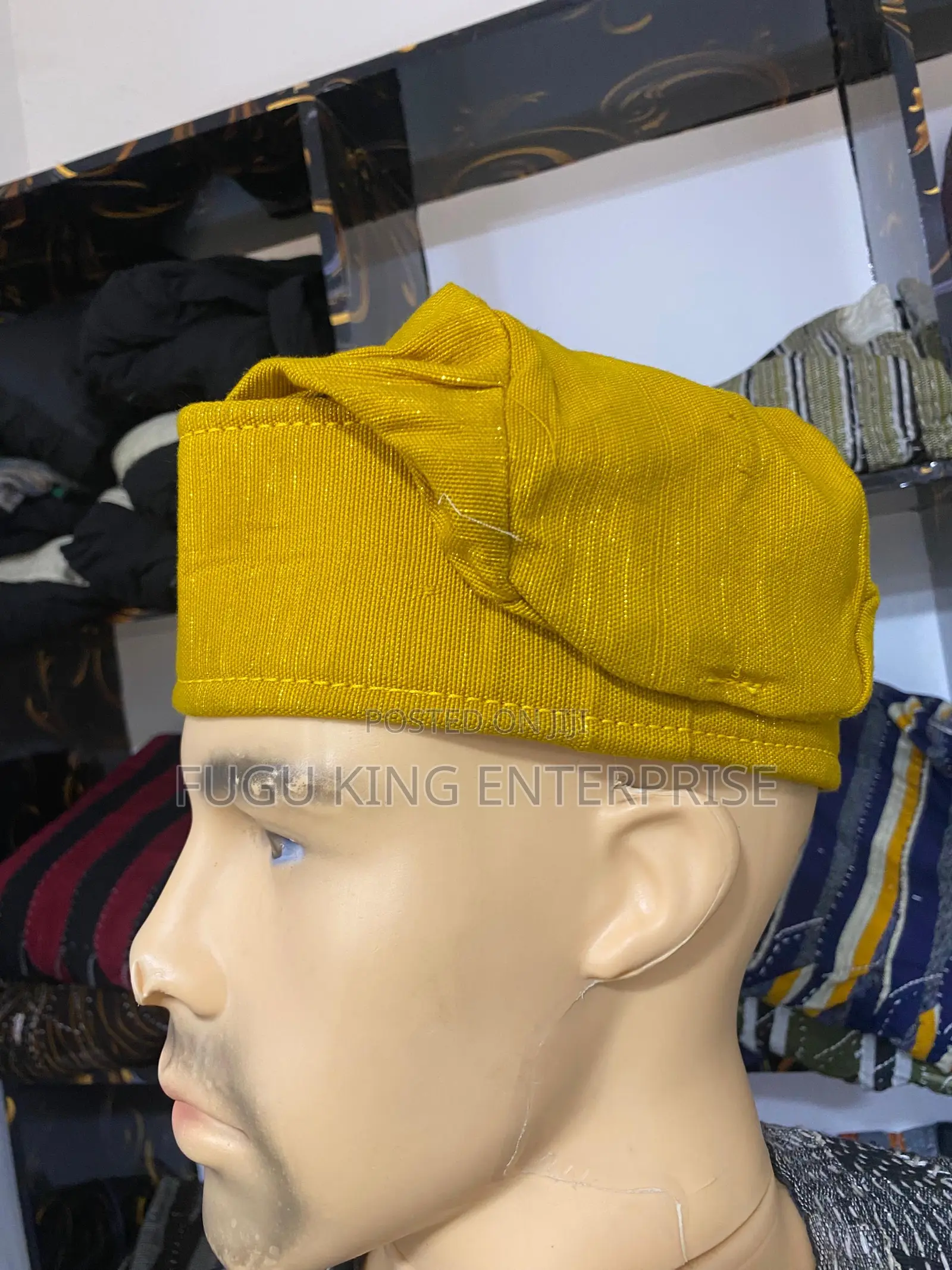 Hat Made Of Fugu Fabric