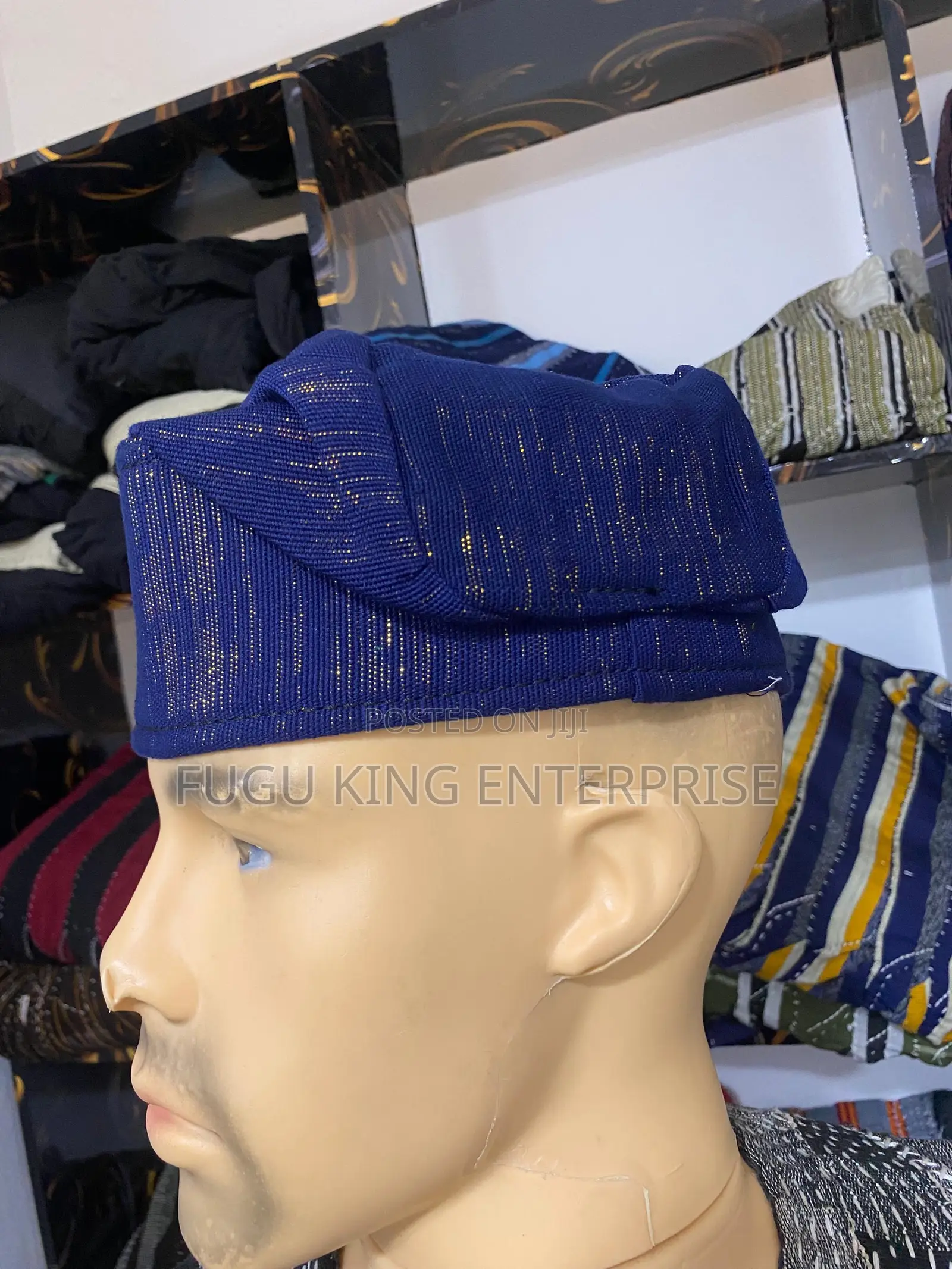 Hat Made Of Fugu Fabric
