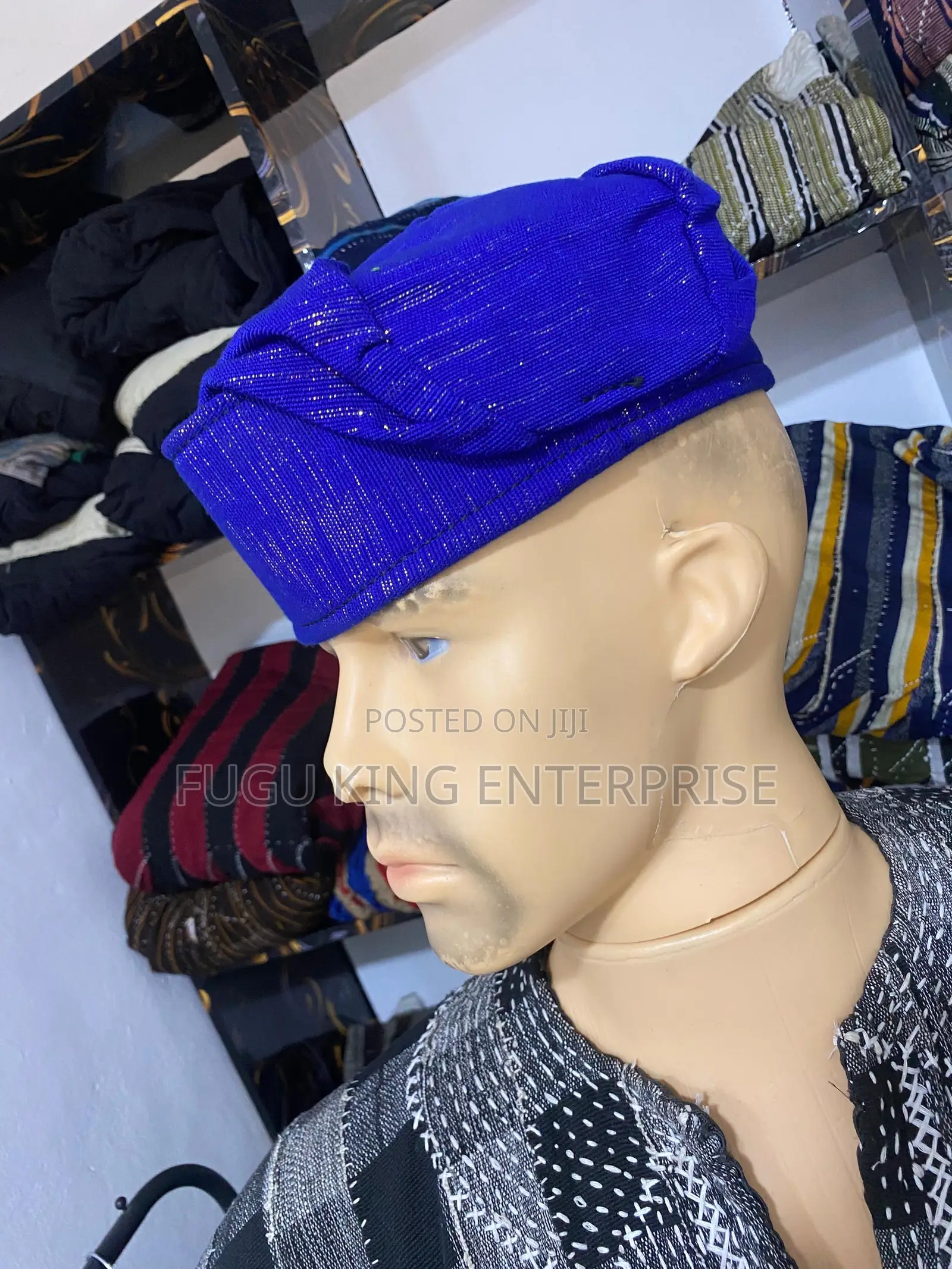 Hat Made Of Fugu Fabric