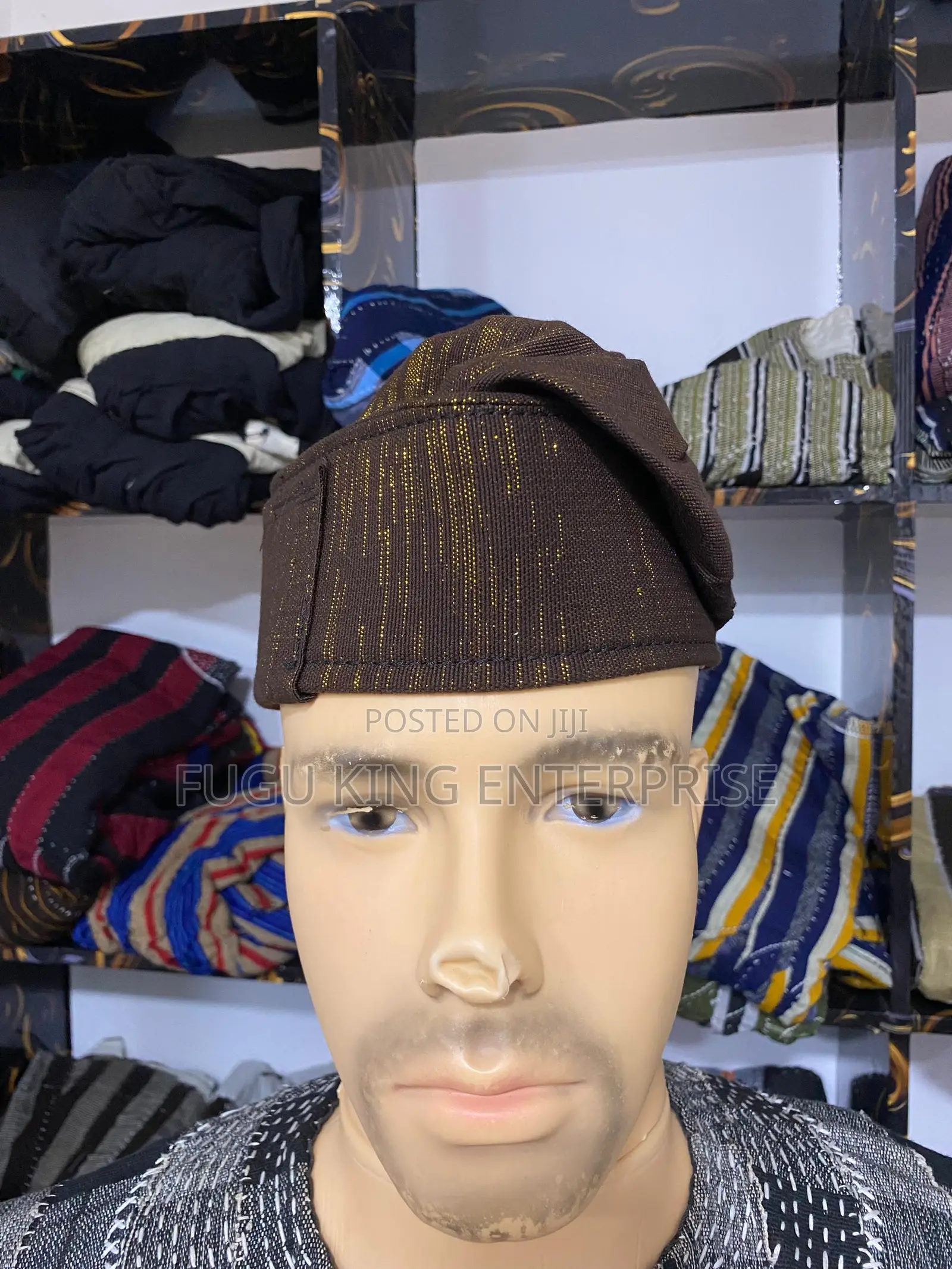 Hat Made Of Fugu Fabric