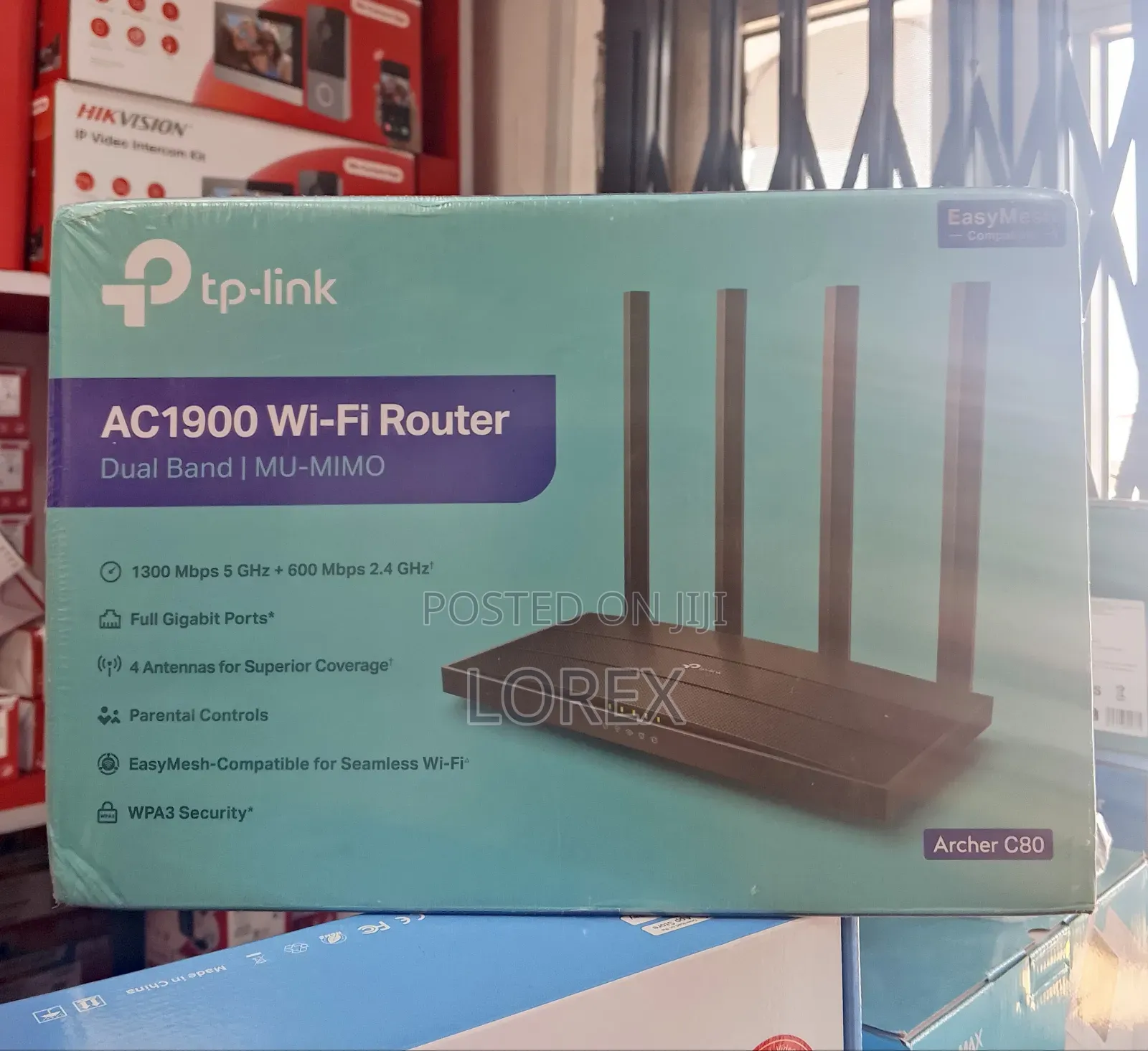 Tp-Link Archer C80 Wireless Router Mimo Ac1900 Dual Band (Not Sim)