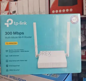 Tp-Link Wifi Router Tl-Wr820n N300 All in One (Not a Sim Router)