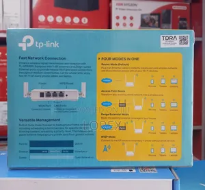 Tp-Link Wifi Router Tl-Wr820n N300 All in One (Not a Sim Router)