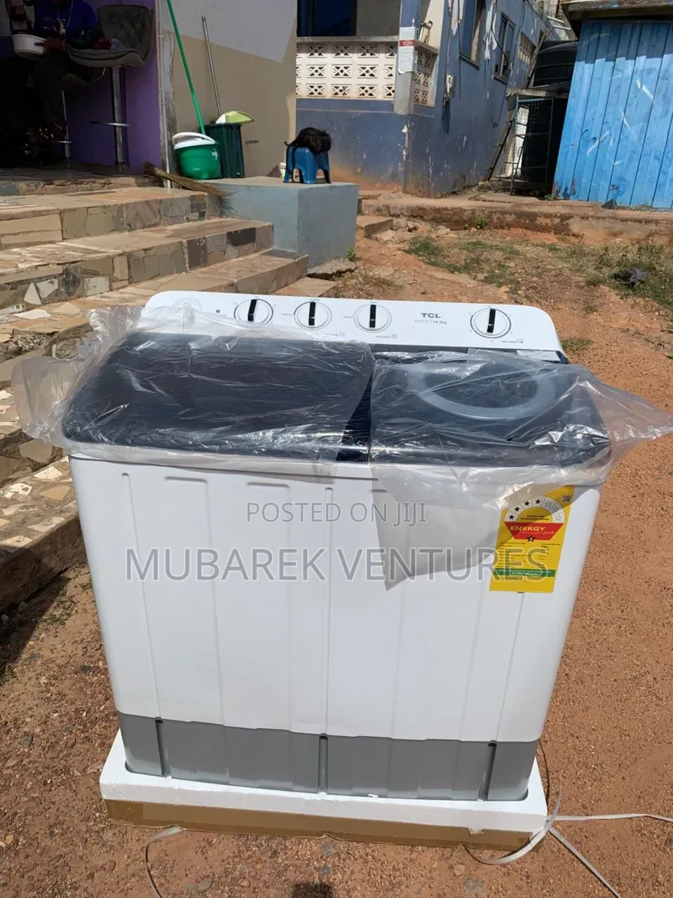 Tcl 10.1kg Twin Top Washing Machine