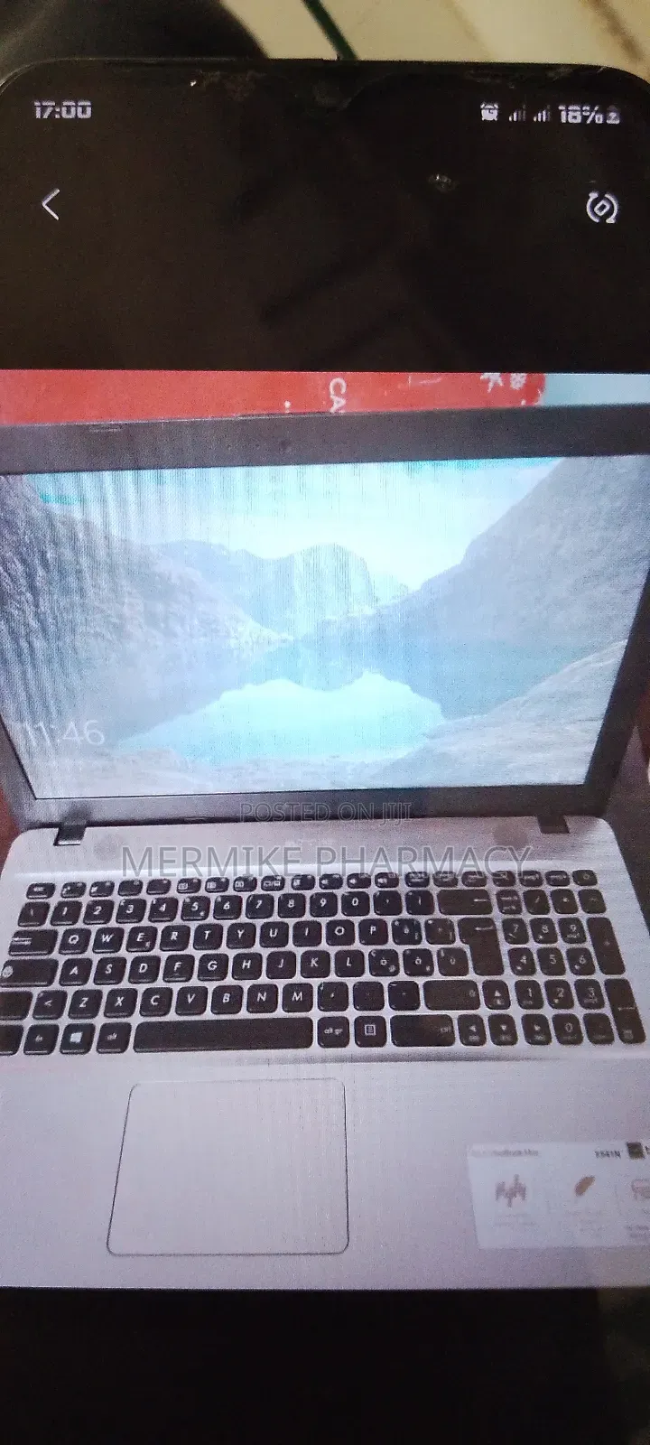 Laptop Asus VivoBook 15 X540NA 4GB Intel Core i3 HDD+SSD 256GB