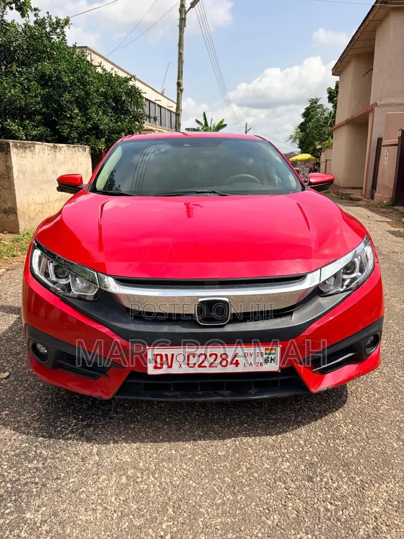 Honda Civic EX Sedan 2018 Red