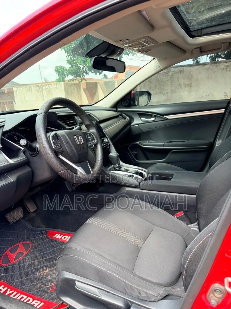 Honda Civic EX Sedan 2018 Red