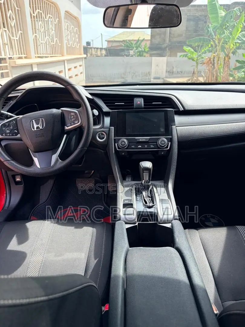 Honda Civic EX Sedan 2018 Red