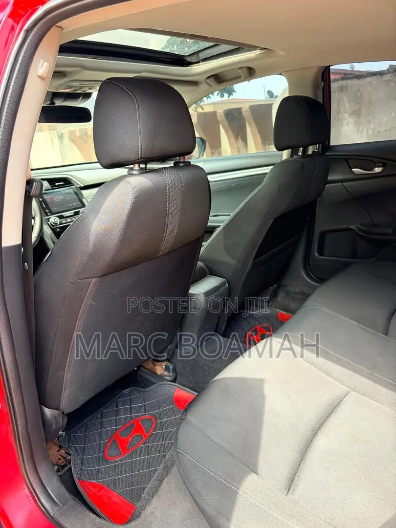 Honda Civic EX Sedan 2018 Red