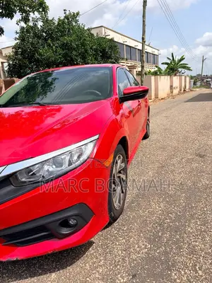 Honda Civic EX Sedan 2018 Red