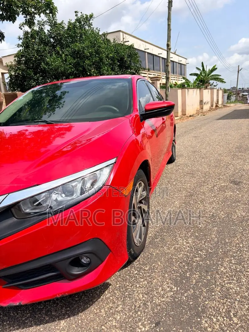 Honda Civic EX Sedan 2018 Red
