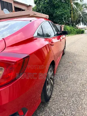 Honda Civic EX Sedan 2018 Red