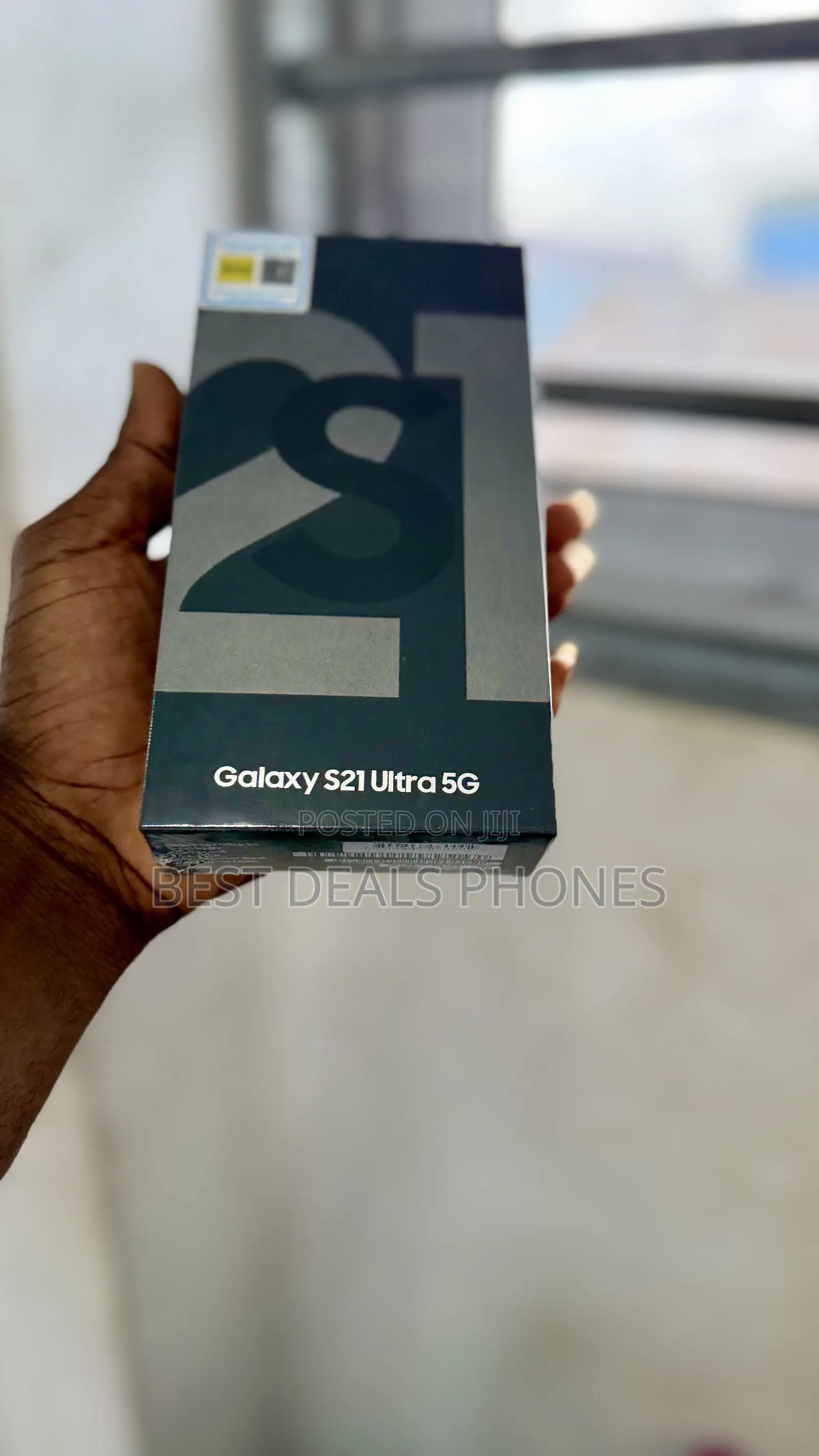 New Samsung Galaxy S21 Ultra 5G 128 GB Black