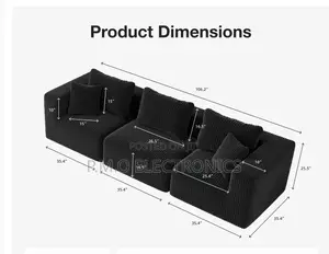 Cozy 3-Seater Sofa