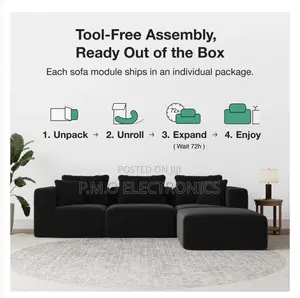 Cozy 3-Seater Sofa