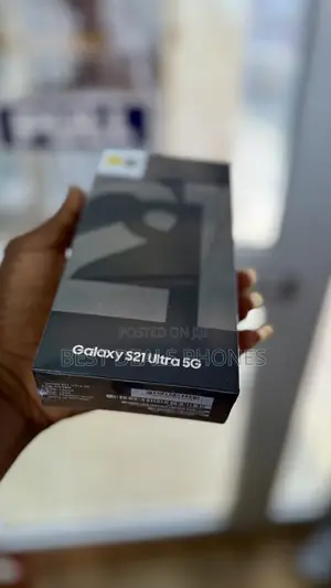 New Samsung Galaxy S21 Ultra 5G 256 GB Silver