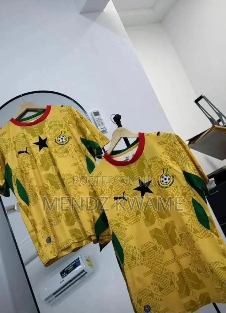 Brand New Ghana National Team Jerseys.