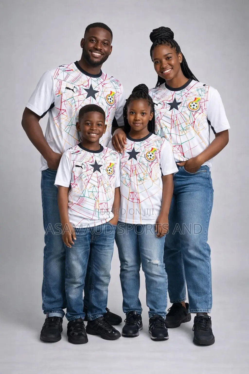 Original Ghana 2026 World Cup Kids Jersey Available