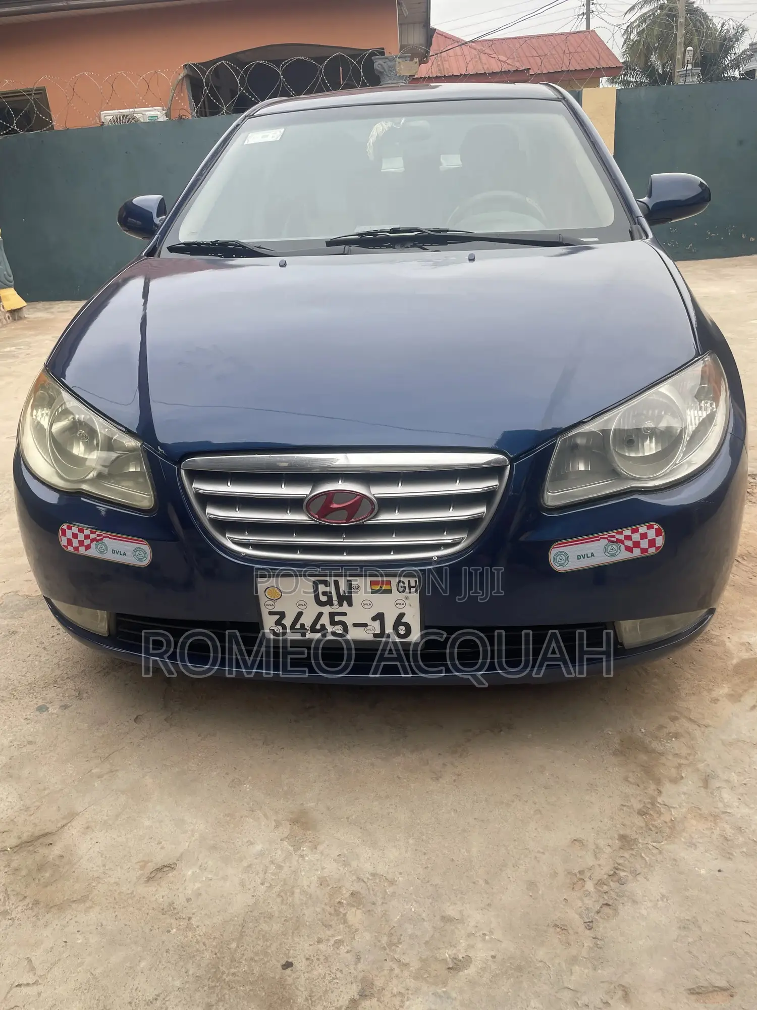 Hyundai Elantra 2008 Blue