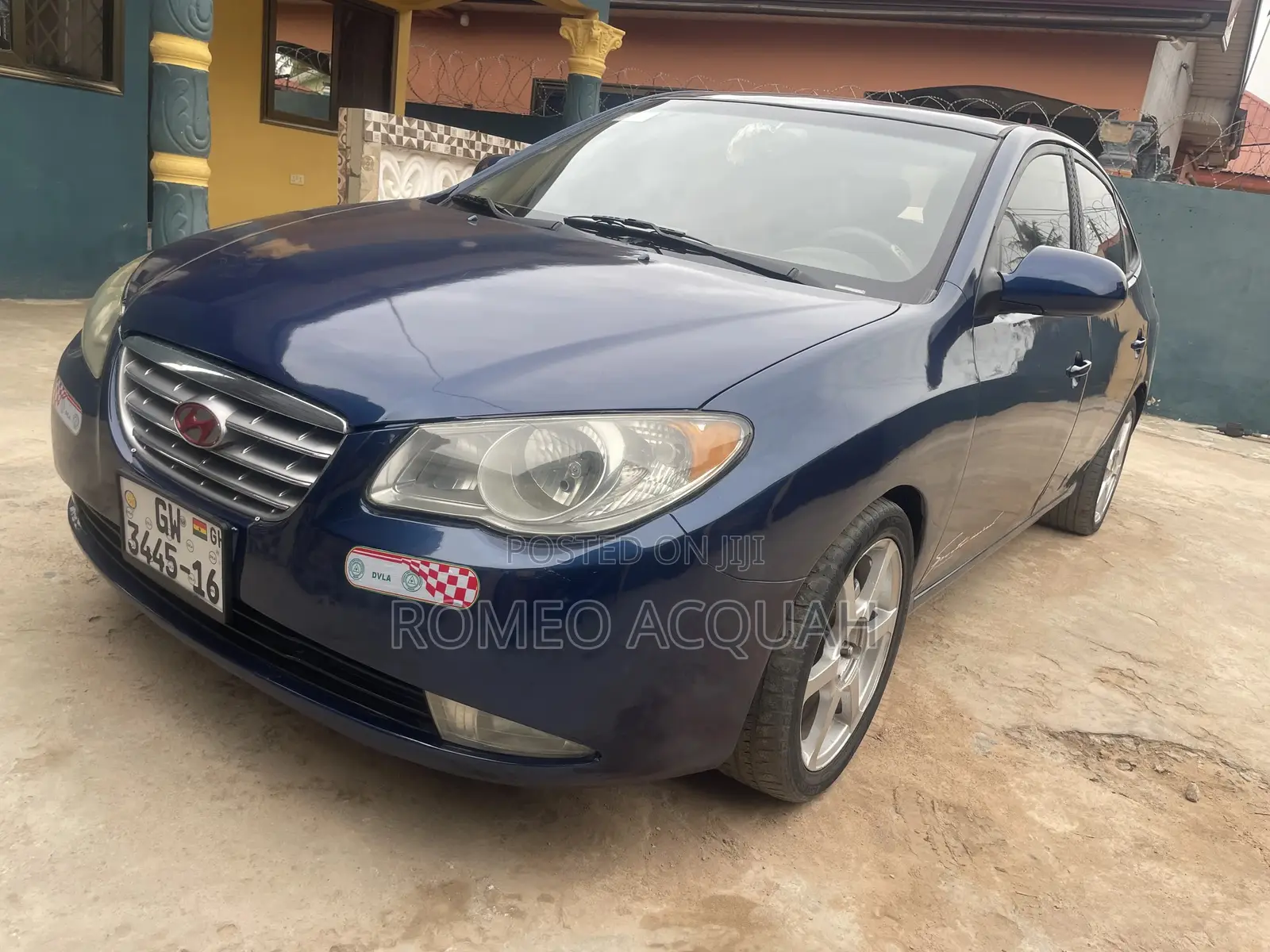 Hyundai Elantra 2008 Blue