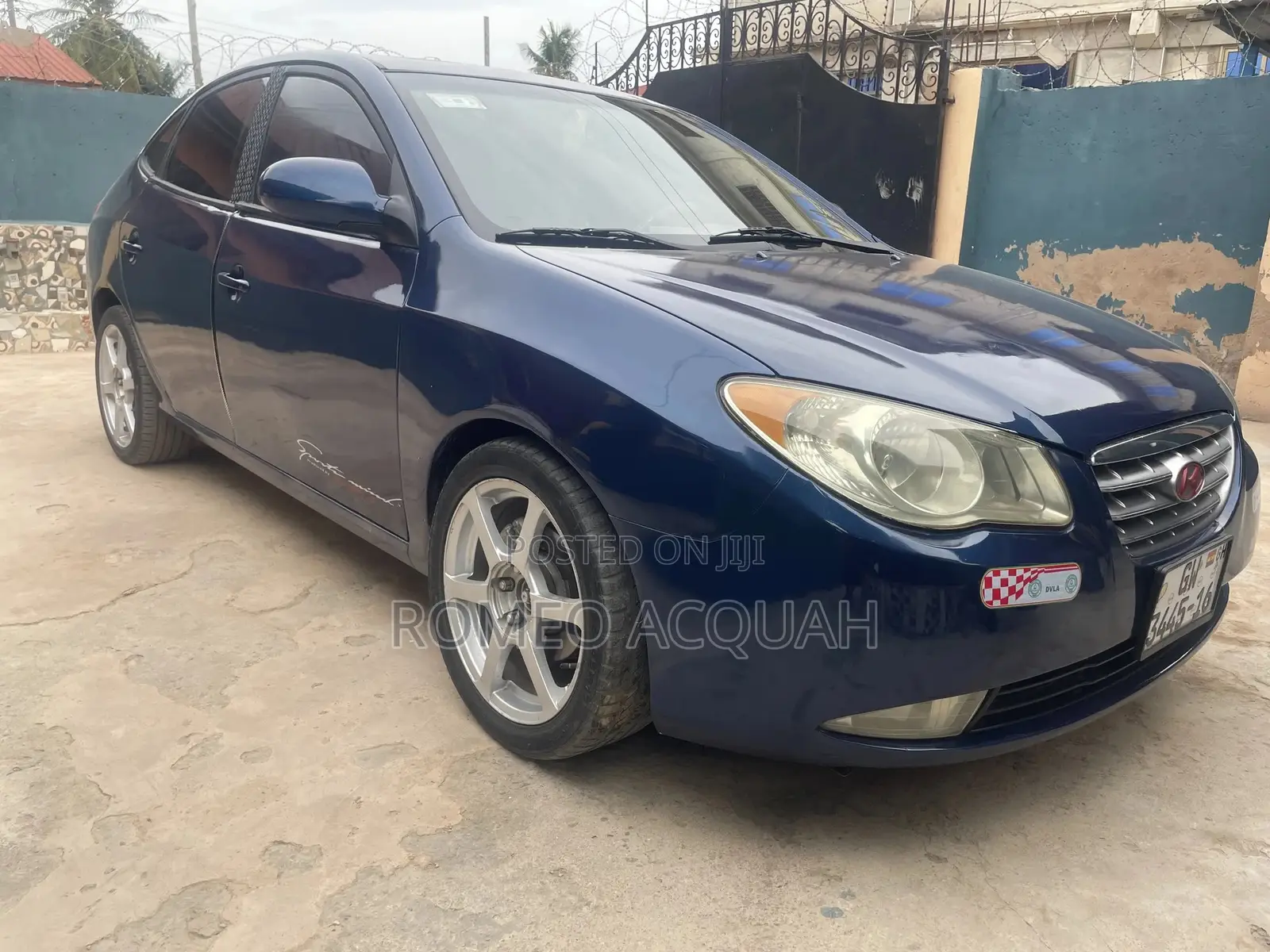 Hyundai Elantra 2008 Blue
