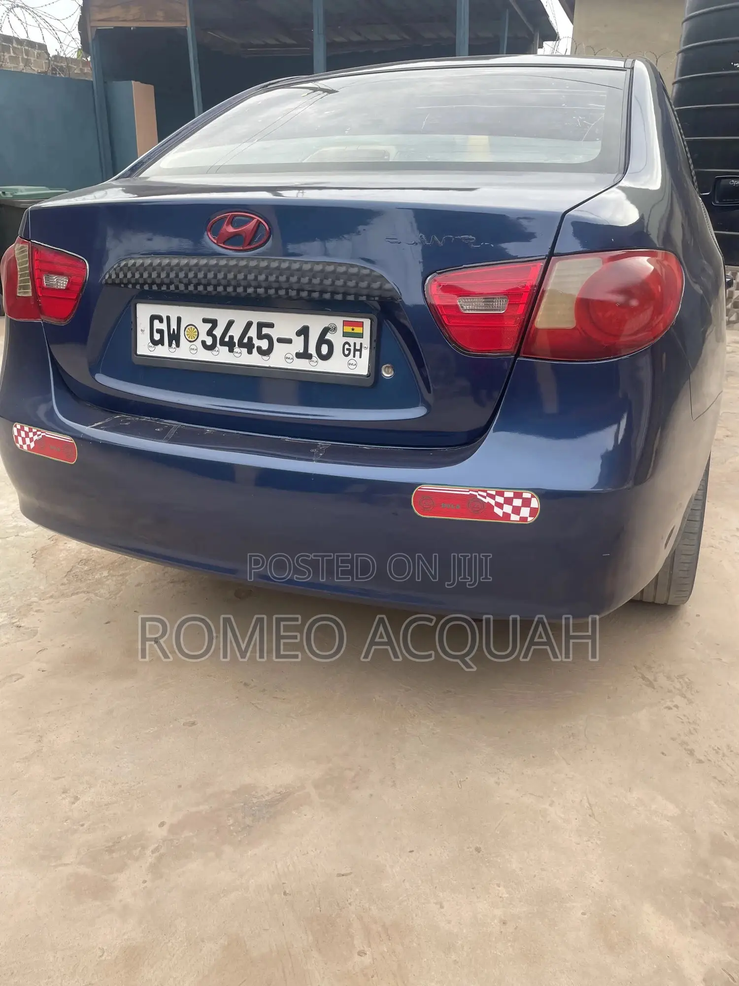 Hyundai Elantra 2008 Blue