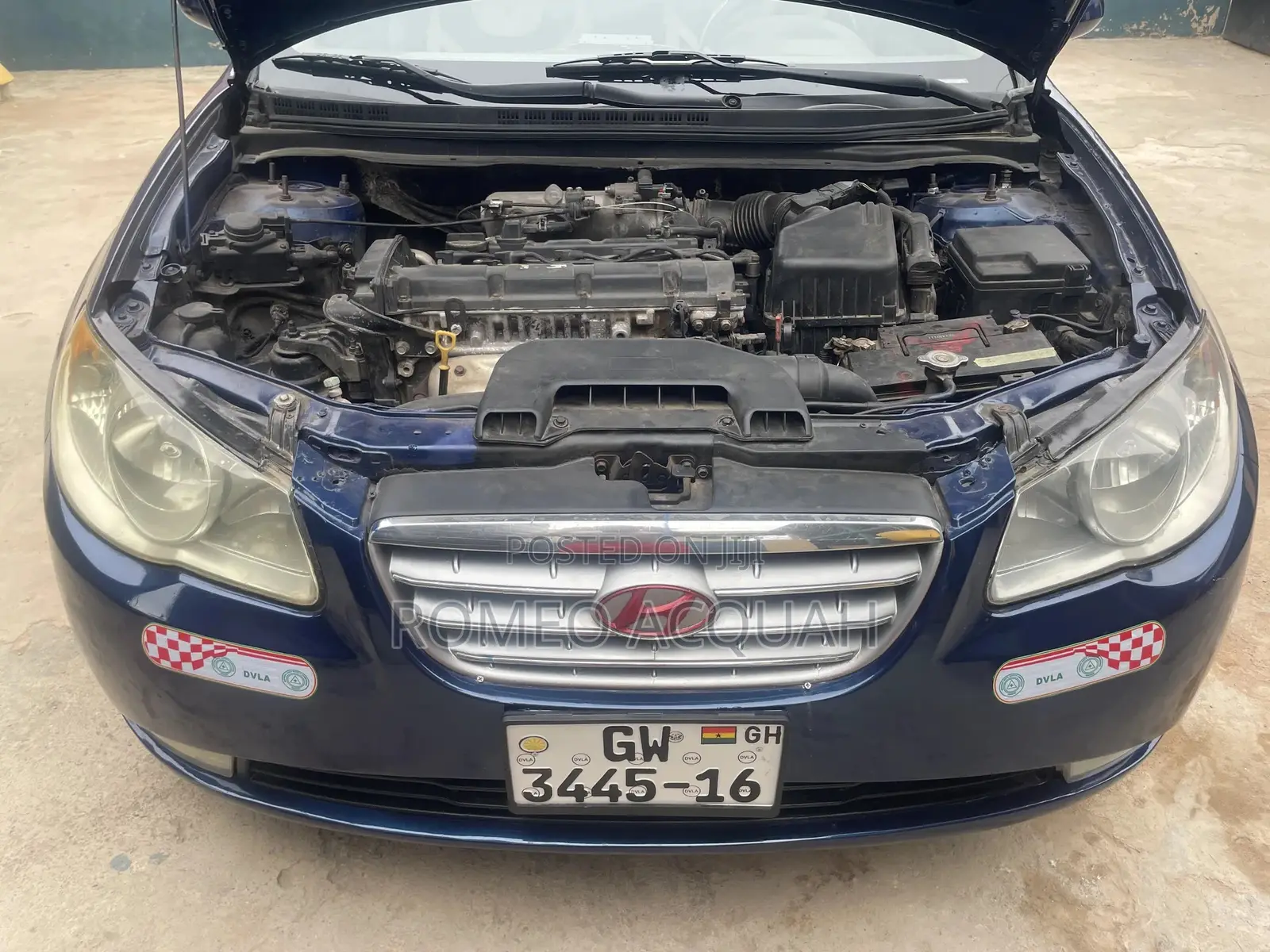 Hyundai Elantra 2008 Blue