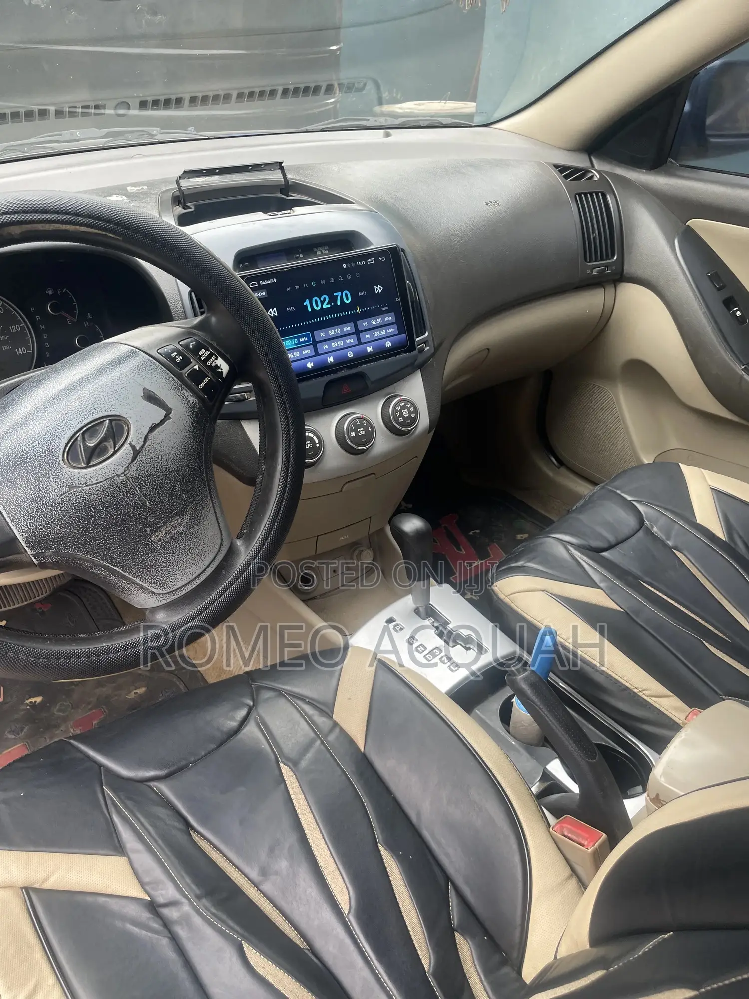 Hyundai Elantra 2008 Blue