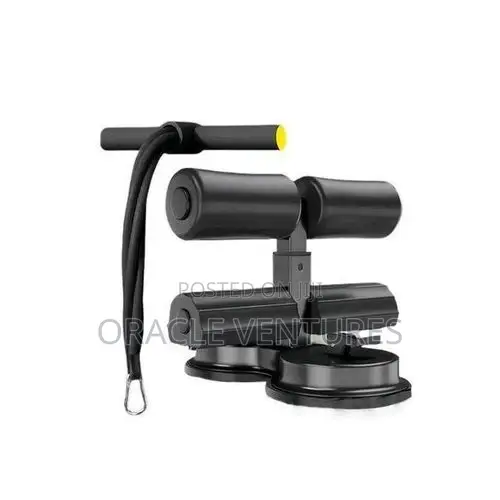 Portable Sit-Up Assistant Bar Suction Cup Abdominal Trainer