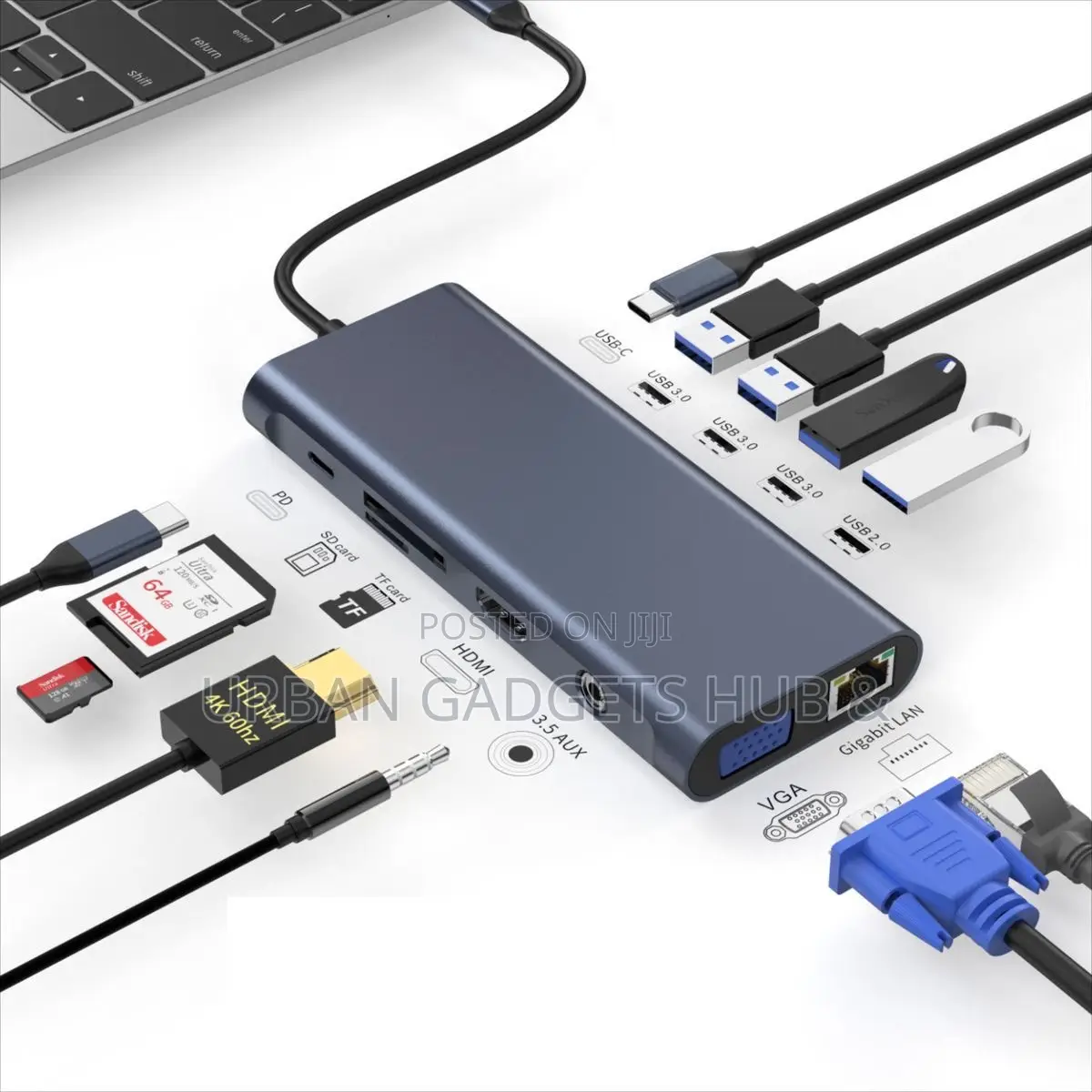 11 in 1 Type C Adapter